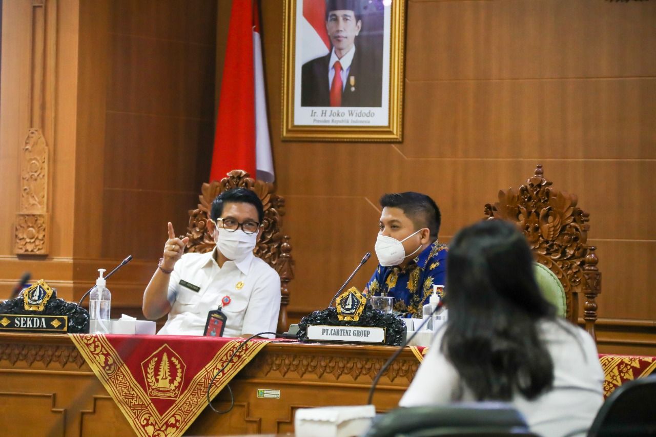 podiumnews.com-Badung Jajaki Kerjasama Pembangunan Infrastruktur Digital